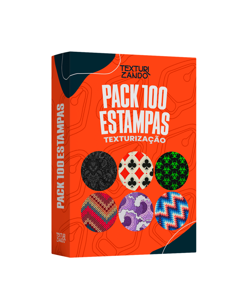 Pack 100 Estampas Para Texturização