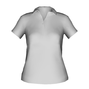 OBJ Camisa Feminina #1