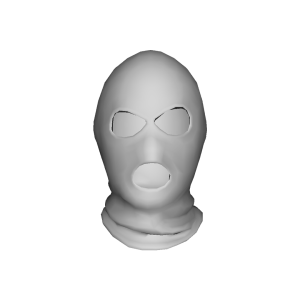 OBJ Máscara Masculina #3