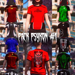 Pack Roupas Psykon #1