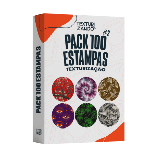 Pack 100 Estampas Para Texturização #2